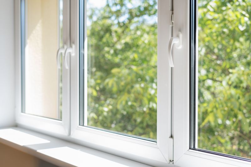 Energy-efficient casement windows installed